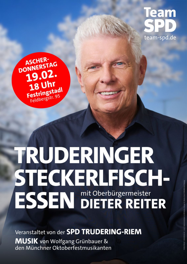 Steckerlfischessen mit Dieter Reiter